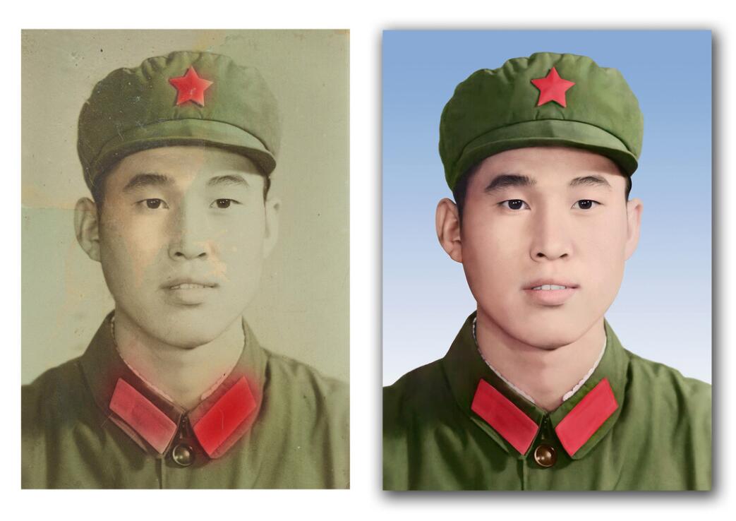 南木林破损照片修复-18